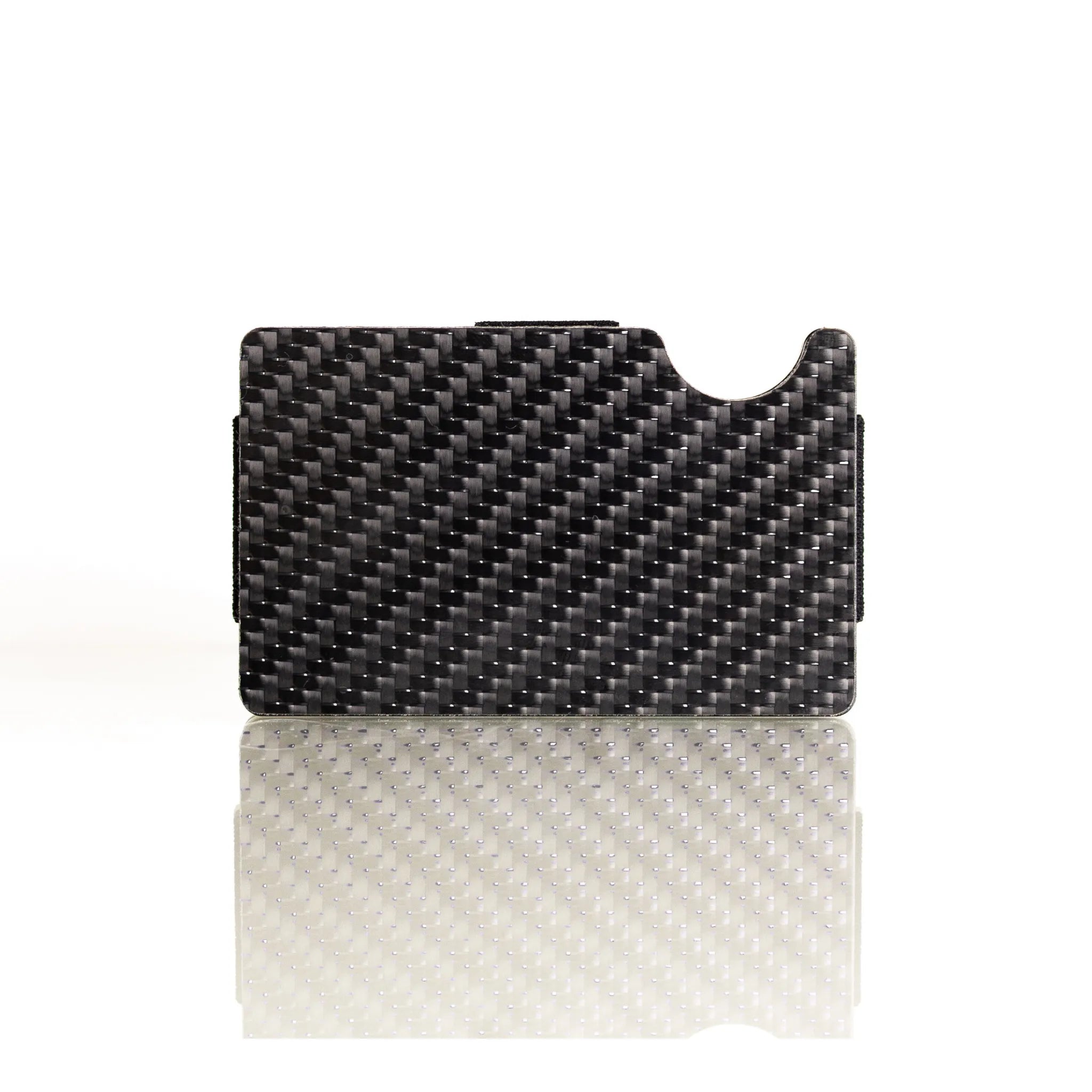 Fibre Wallet carbon fiber card wallet made from premium carbon fiber with a reflective woven pattern, slim design, and durable finish.