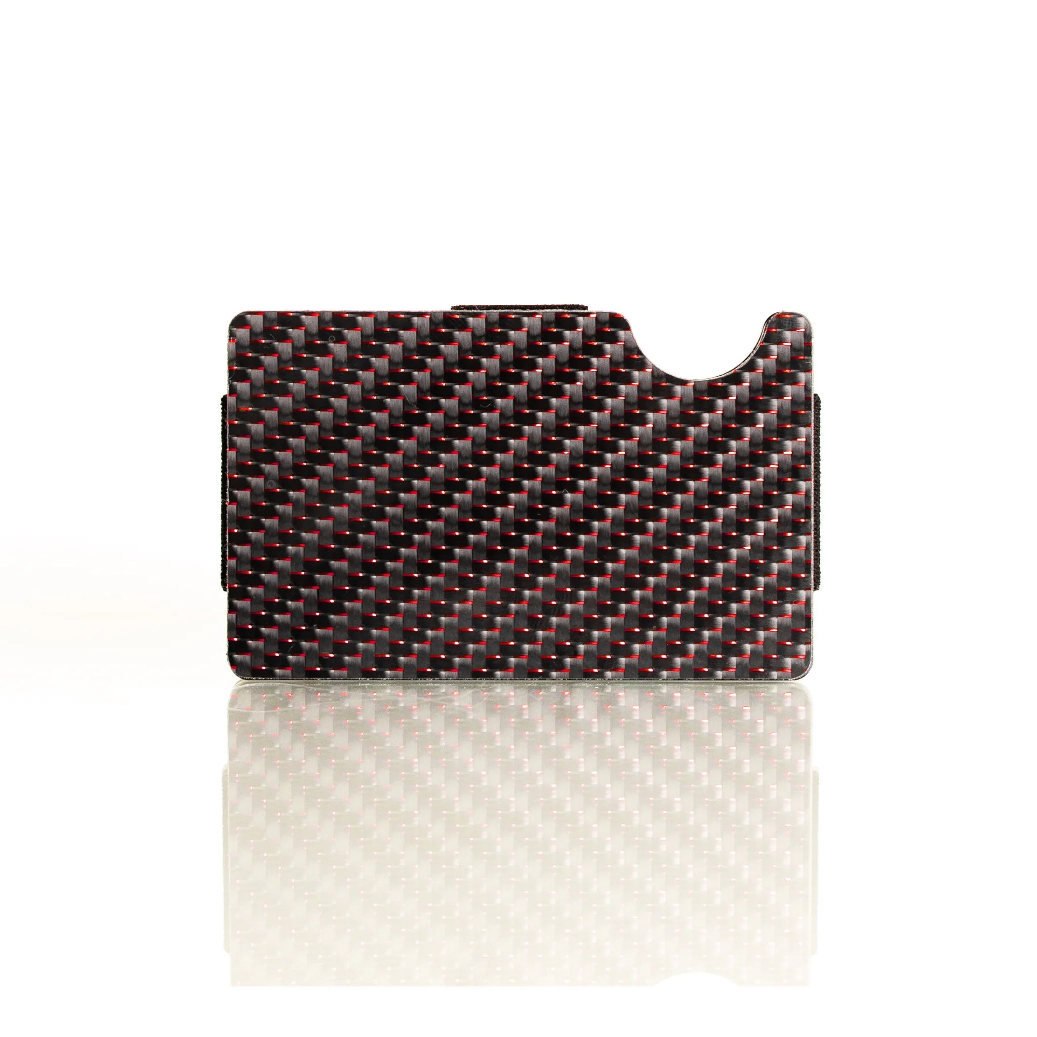 Fibre Wallet carbon fiber card wallet made from premium carbon fiber with a reflective woven pattern, slim design, and durable finish.